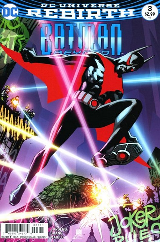 Cover of Batman Beyond (Vol 4) #3. One of 250,000 Vintage American Comics on sale from Krypton!