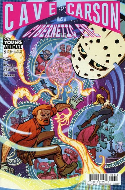 Cover of Cave Carson: Has a Cybernetic Eye #9. One of 250,000 Vintage American Comics on sale from Krypton!
