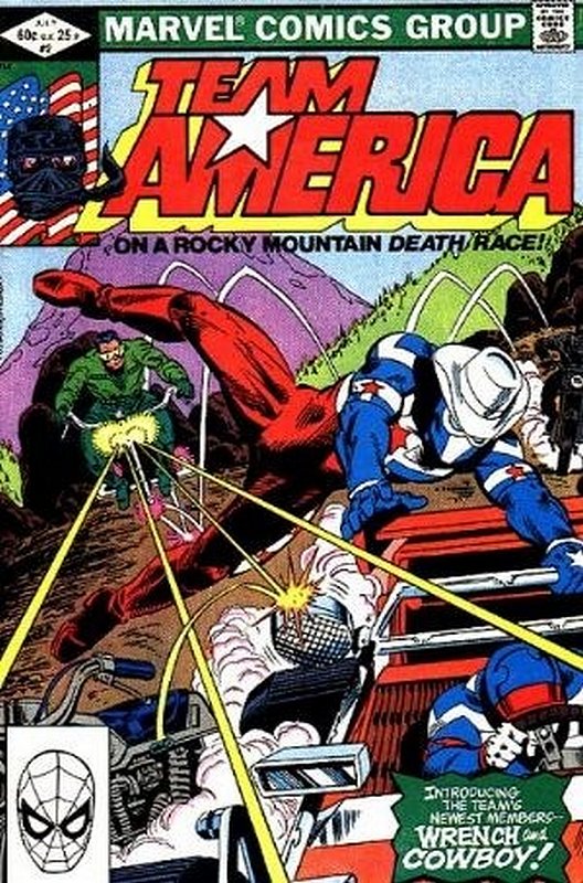 Cover of Team America (Vol 1) #2. One of 250,000 Vintage American Comics on sale from Krypton!