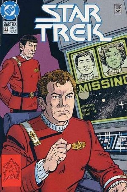Cover of Star Trek (Vol 2) (DC) #32. One of 250,000 Vintage American Comics on sale from Krypton!