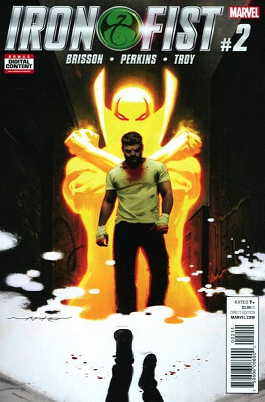 Cover of Iron Fist (Vol 5) #2. One of 250,000 Vintage American Comics on sale from Krypton!