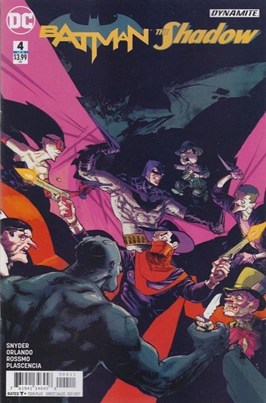 Cover of Batman/The Shadow (2017 Ltd) #4. One of 250,000 Vintage American Comics on sale from Krypton!