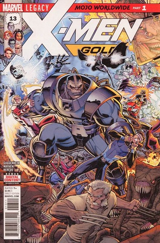 Cover of X-Men: Gold (Vol 1) #13. One of 250,000 Vintage American Comics on sale from Krypton!