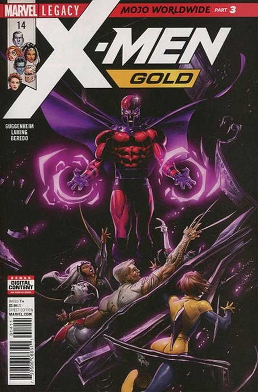 Cover of X-Men: Gold (Vol 1) #14. One of 250,000 Vintage American Comics on sale from Krypton!