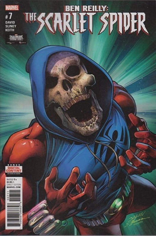 Cover of Ben Reilly Scarlet Spider (Vol 1) #7. One of 250,000 Vintage American Comics on sale from Krypton!