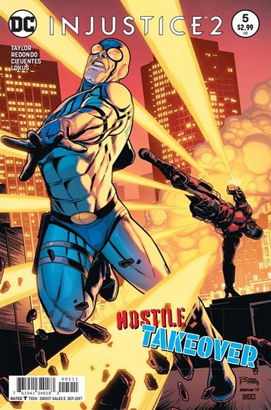 Cover of Injustice 2 #5. One of 250,000 Vintage American Comics on sale from Krypton!