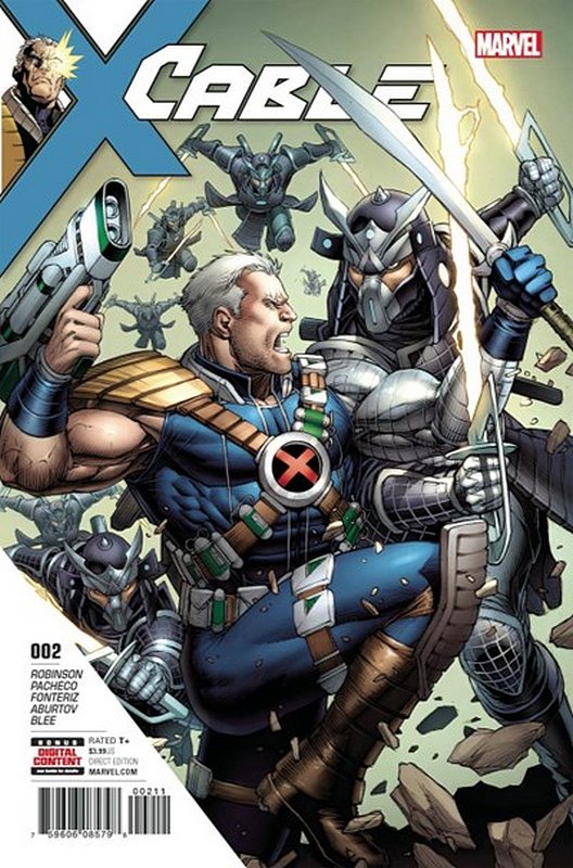 Cover of Cable (Vol 3) #2. One of 250,000 Vintage American Comics on sale from Krypton!