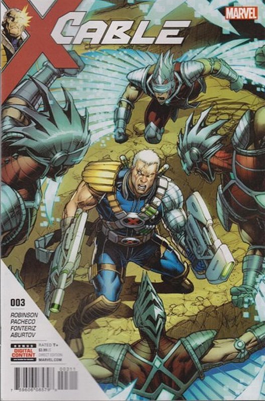 Cover of Cable (Vol 3) #3. One of 250,000 Vintage American Comics on sale from Krypton!