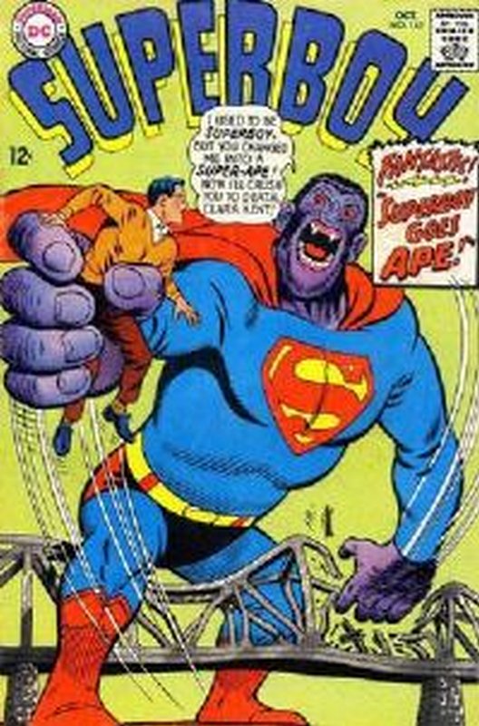 Cover of Superboy (Vol 1) #142. One of 250,000 Vintage American Comics on sale from Krypton!