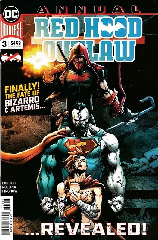Cover of Red Hood & The Outlaws Annual (2017) #3. One of 250,000 Vintage American Comics on sale from Krypton!