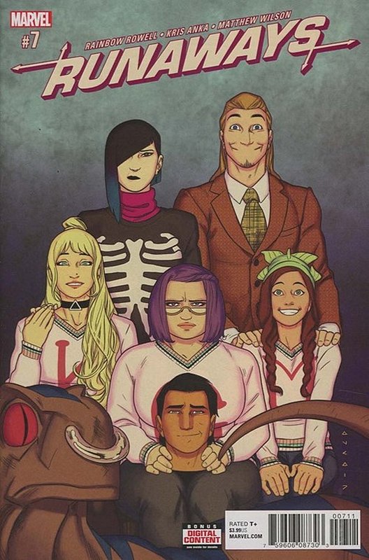 Cover of Runaways (Vol 5) #7. One of 250,000 Vintage American Comics on sale from Krypton!
