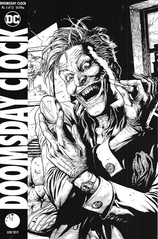 Cover of Doomsday Clock (2017 Ltd) #5. One of 250,000 Vintage American Comics on sale from Krypton!