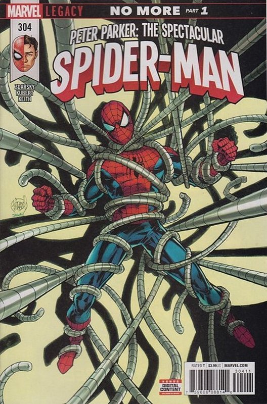 Cover of Peter Parker: Spectacular Spider-Man (Vol 2) #304. One of 250,000 Vintage American Comics on sale from Krypton!