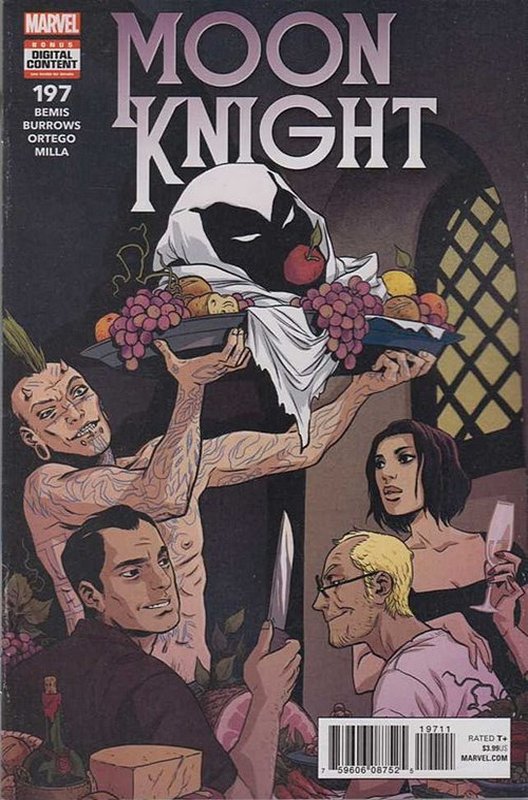 Cover of Moon Knight (Vol 8) #197. One of 250,000 Vintage American Comics on sale from Krypton!