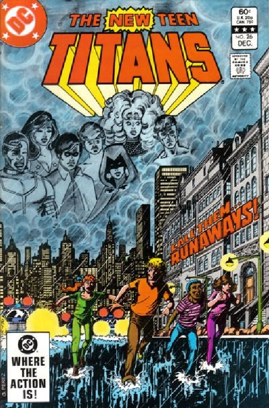 1st Terra<br> Cover of New Teen Titans (Vol 1) (Tales of from #41) #26. One of 250,000 Vintage American Comics on sale from Krypton!