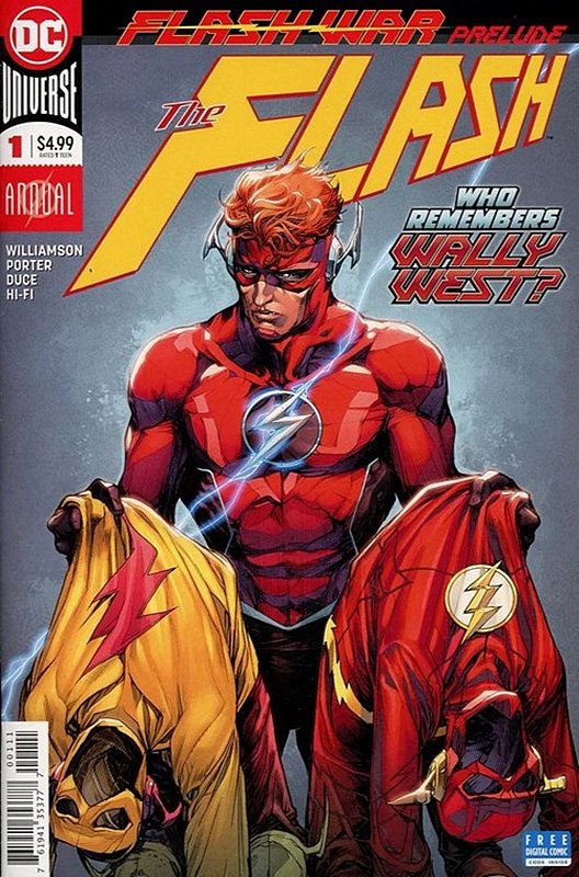 Cover of Flash Annual (2017) #1. One of 250,000 Vintage American Comics on sale from Krypton!