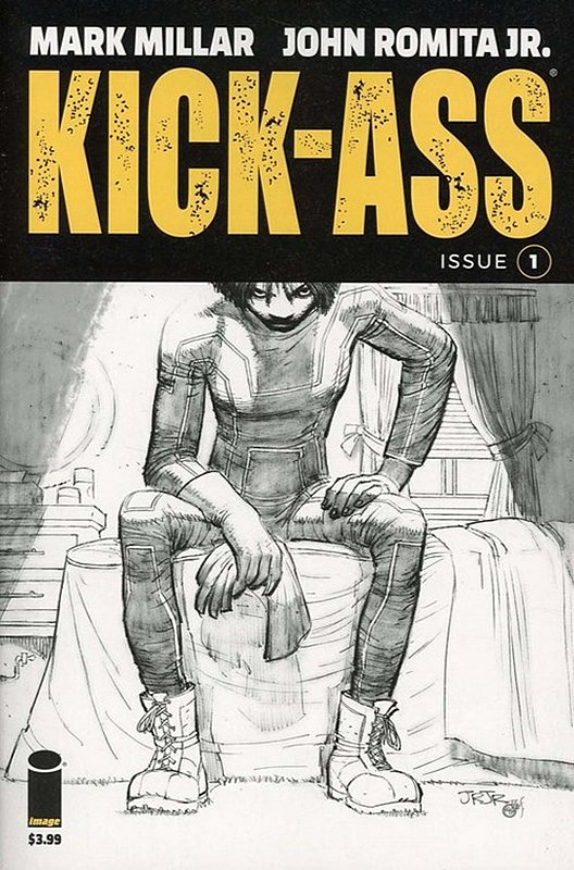Cover of Kick-Ass (Vol 1) (Image) #1. One of 250,000 Vintage American Comics on sale from Krypton!