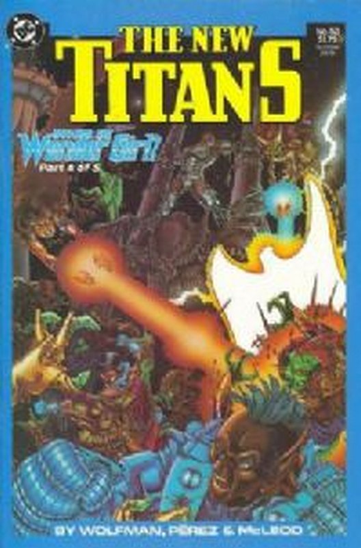 Cover of New Teen Titans (Vol 2) #53. One of 250,000 Vintage American Comics on sale from Krypton!