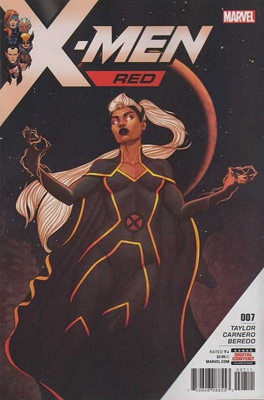 Cover of X-Men: Red (Vol 1) #7. One of 250,000 Vintage American Comics on sale from Krypton!