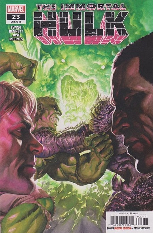 Cover of Immortal Hulk (Vol 1) #23. One of 250,000 Vintage American Comics on sale from Krypton!