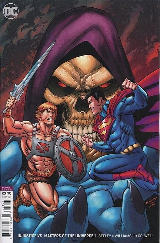 Cover of Injustice vs Masters of Universe (2018 Ltd) #1. One of 250,000 Vintage American Comics on sale from Krypton!