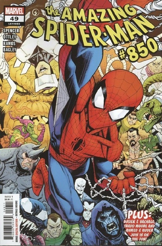 Cover of Amazing Spider-Man (Vol 6) #49. One of 250,000 Vintage American Comics on sale from Krypton!