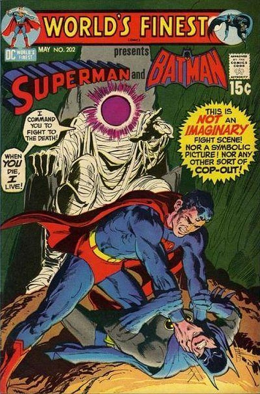 Cover of Worlds Finest (Vol 1) #202. One of 250,000 Vintage American Comics on sale from Krypton!