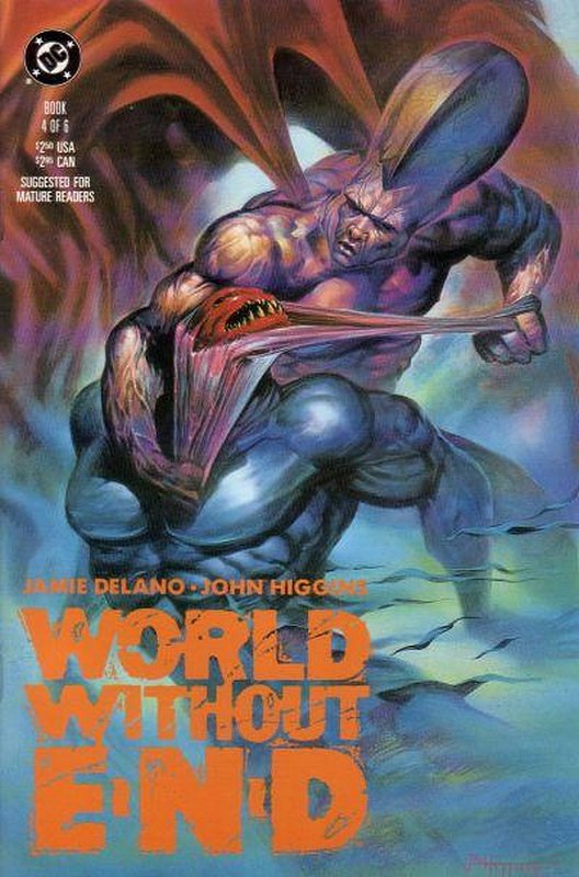 Cover of World Without End (1990 Ltd) #4. One of 250,000 Vintage American Comics on sale from Krypton!