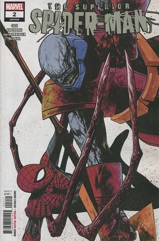 Cover of Superior Spider-Man (Vol 2) #2. One of 250,000 Vintage American Comics on sale from Krypton!