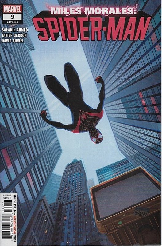 Cover of Miles Morales: Spider-Man (Vol 1) #9. One of 250,000 Vintage American Comics on sale from Krypton!