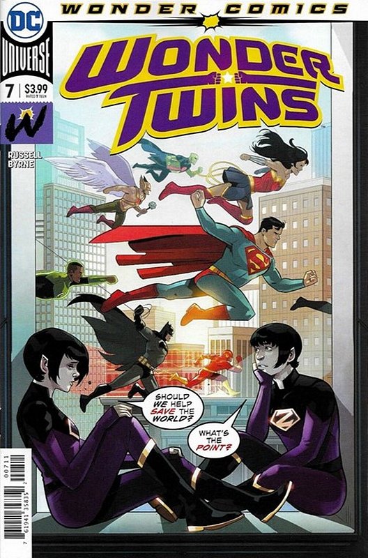 Cover of Wonder Twins (2019 Ltd) #7. One of 250,000 Vintage American Comics on sale from Krypton!