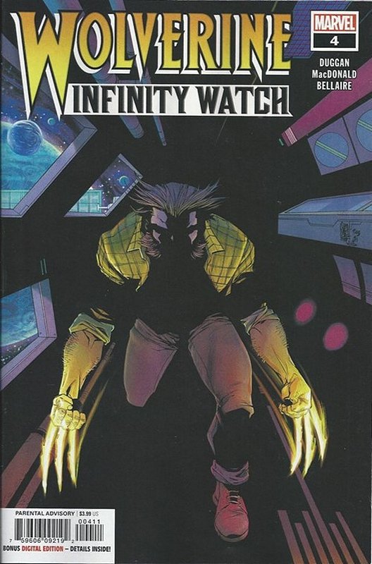 Cover of Wolverine: Infinity Watch (2019 Ltd) #4. One of 250,000 Vintage American Comics on sale from Krypton!