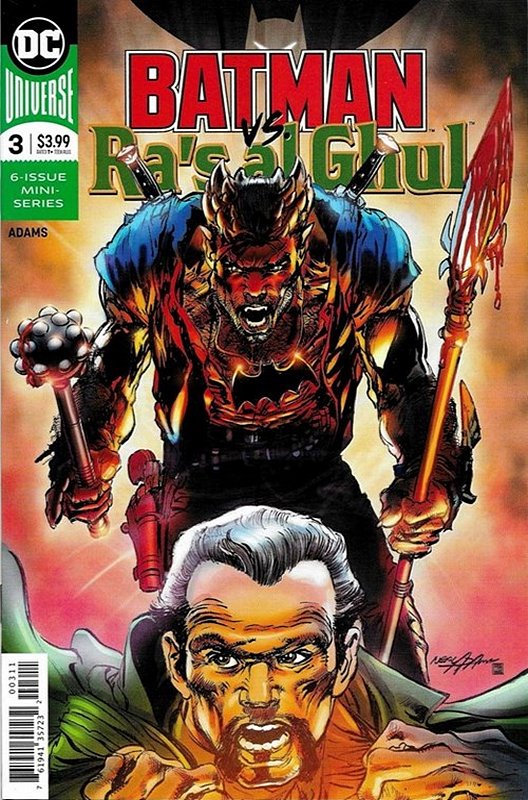 Cover of Batman vs Ras Al Ghul (2019 Ltd) #3. One of 250,000 Vintage American Comics on sale from Krypton!