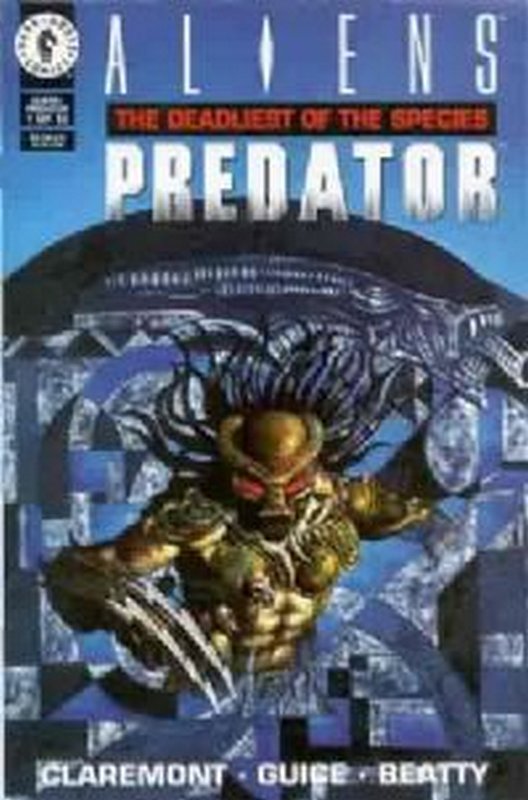 Cover of Aliens vs Predator: Deadliest of Species (1993 Ltd #1. One of 250,000 Vintage American Comics on sale from Krypton!