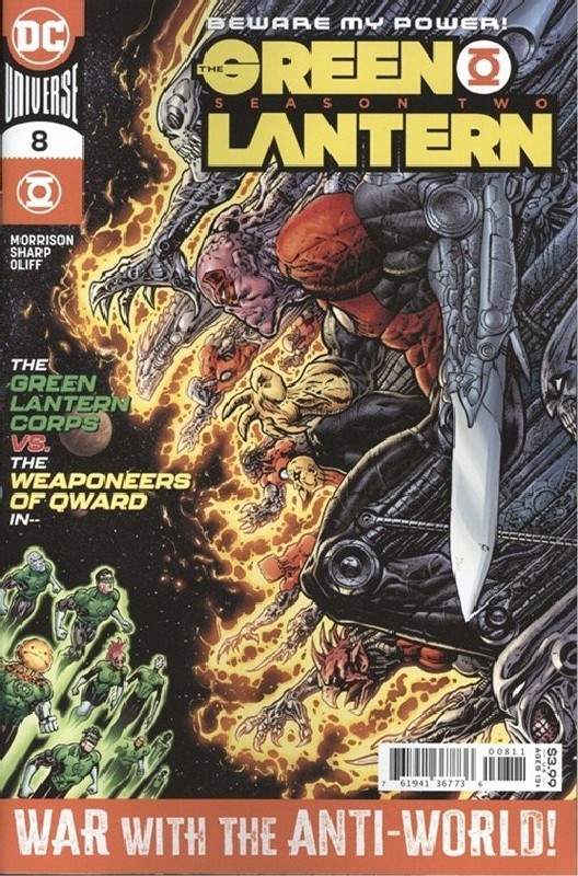 Cover of Green Lantern: Season Two #8. One of 250,000 Vintage American Comics on sale from Krypton!