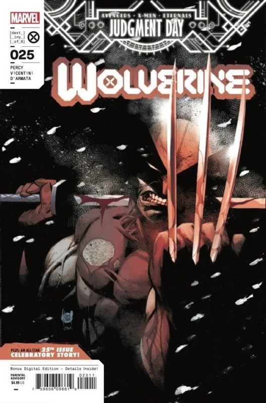 Cover of Wolverine (Vol 6) #25. One of 250,000 Vintage American Comics on sale from Krypton!