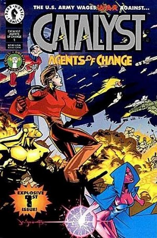 Cover of Catalyst: Agents of Change (1994 Ltd) #1. One of 250,000 Vintage American Comics on sale from Krypton!