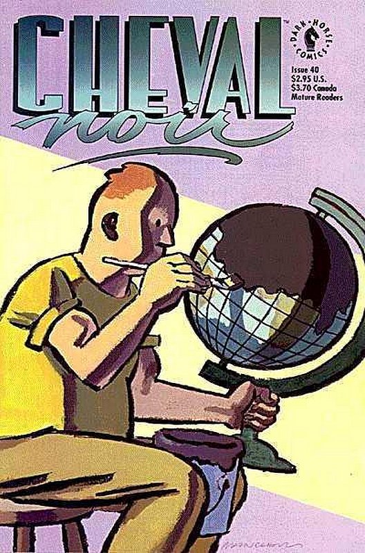 Cover of Cheval Noir (Vol 1) #40. One of 250,000 Vintage American Comics on sale from Krypton!