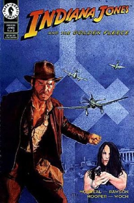 Cover of Indiana Jones & The Golden Fleece (1994 Ltd) #1. One of 250,000 Vintage American Comics on sale from Krypton!