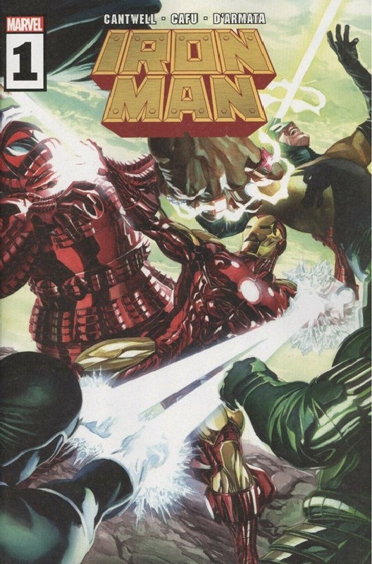 Cover of Iron Man (Vol 6) #1. One of 250,000 Vintage American Comics on sale from Krypton!