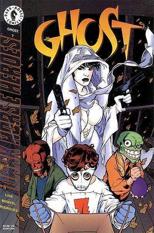 Cover of Ghost (Vol 1) (Dark Horse) #7. One of 250,000 Vintage American Comics on sale from Krypton!