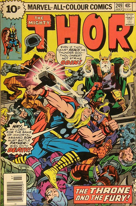 Cover of Thor (Vol 1) #249. One of 250,000 Vintage American Comics on sale from Krypton!