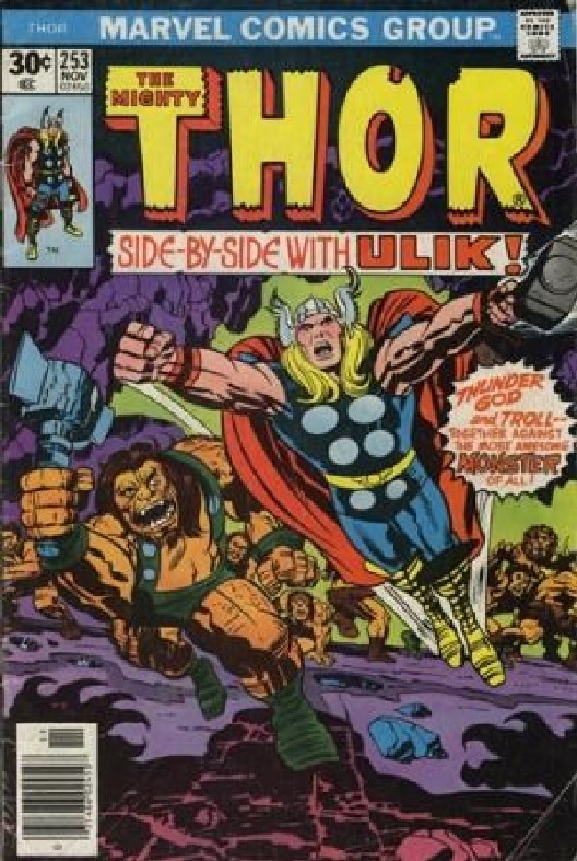 Cover of Thor (Vol 1) #253. One of 250,000 Vintage American Comics on sale from Krypton!