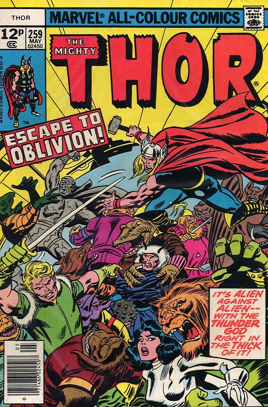 Cover of Thor (Vol 1) #259. One of 250,000 Vintage American Comics on sale from Krypton!