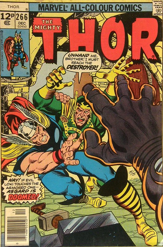 Cover of Thor (Vol 1) #266. One of 250,000 Vintage American Comics on sale from Krypton!