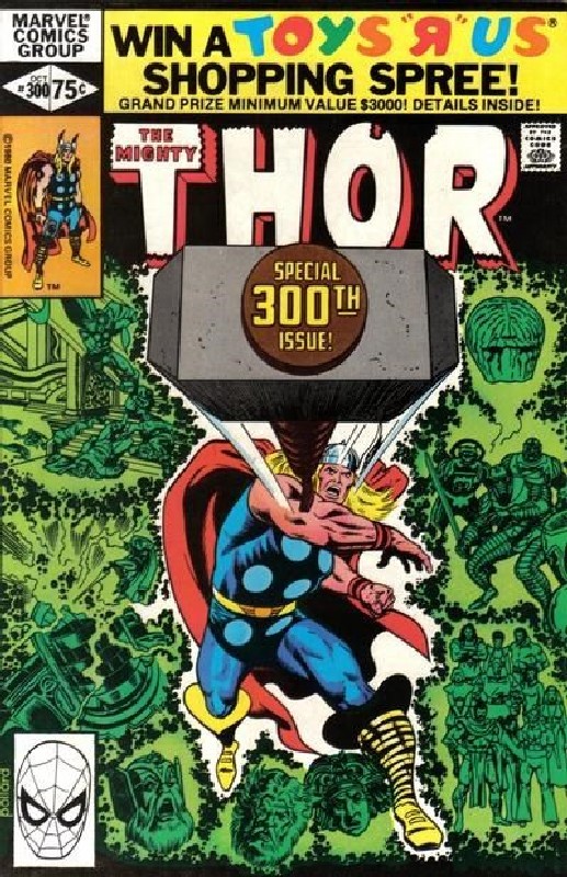 Cover of Thor (Vol 1) #300. One of 250,000 Vintage American Comics on sale from Krypton!
