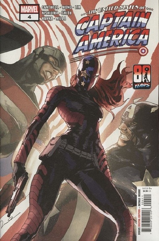 Cover of United States of Captain America (2021 Ltd) #4. One of 250,000 Vintage American Comics on sale from Krypton!