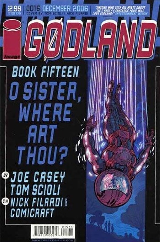 Cover of Godland (Vol 1) #15. One of 250,000 Vintage American Comics on sale from Krypton!