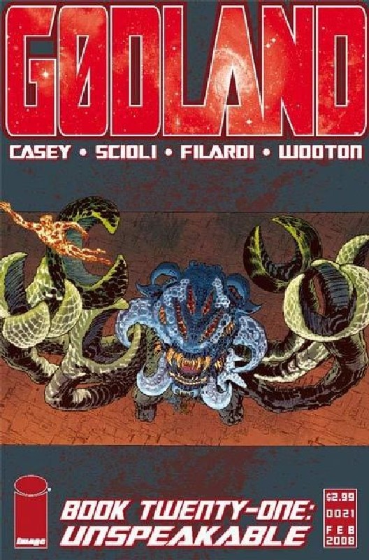 Cover of Godland (Vol 1) #21. One of 250,000 Vintage American Comics on sale from Krypton!