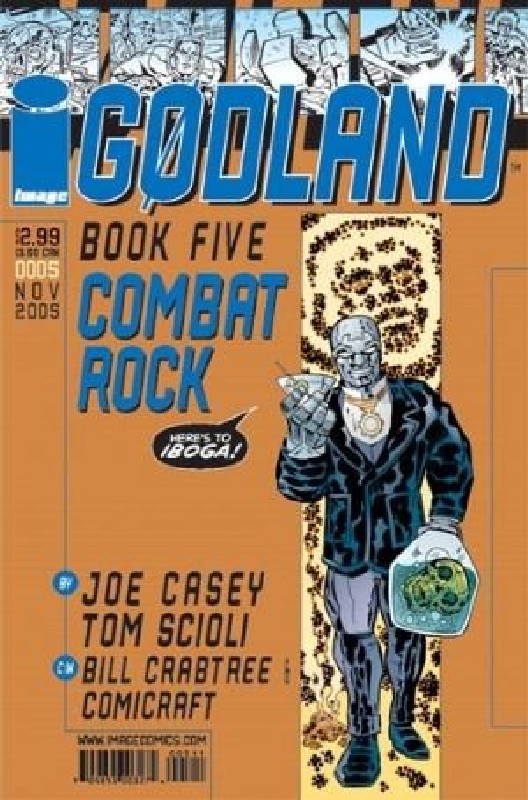 Cover of Godland (Vol 1) #5. One of 250,000 Vintage American Comics on sale from Krypton!